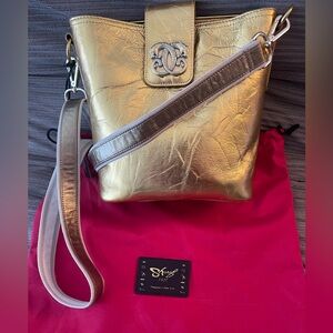 Sharif 1827 Gold Women Bag